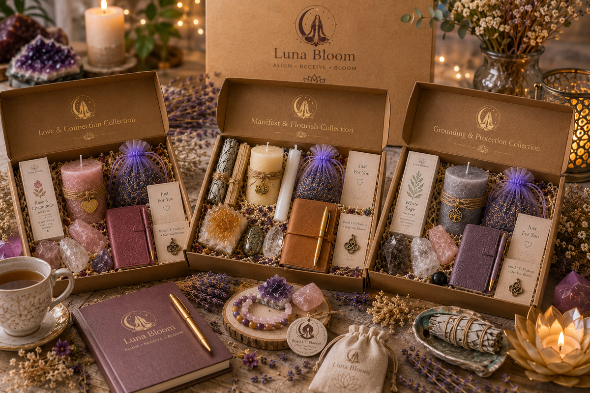 Luna Bloom Collection Gift Boxes