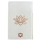 White and Rose Gold Wellbeing Journal - 120 pages - Tree of Life