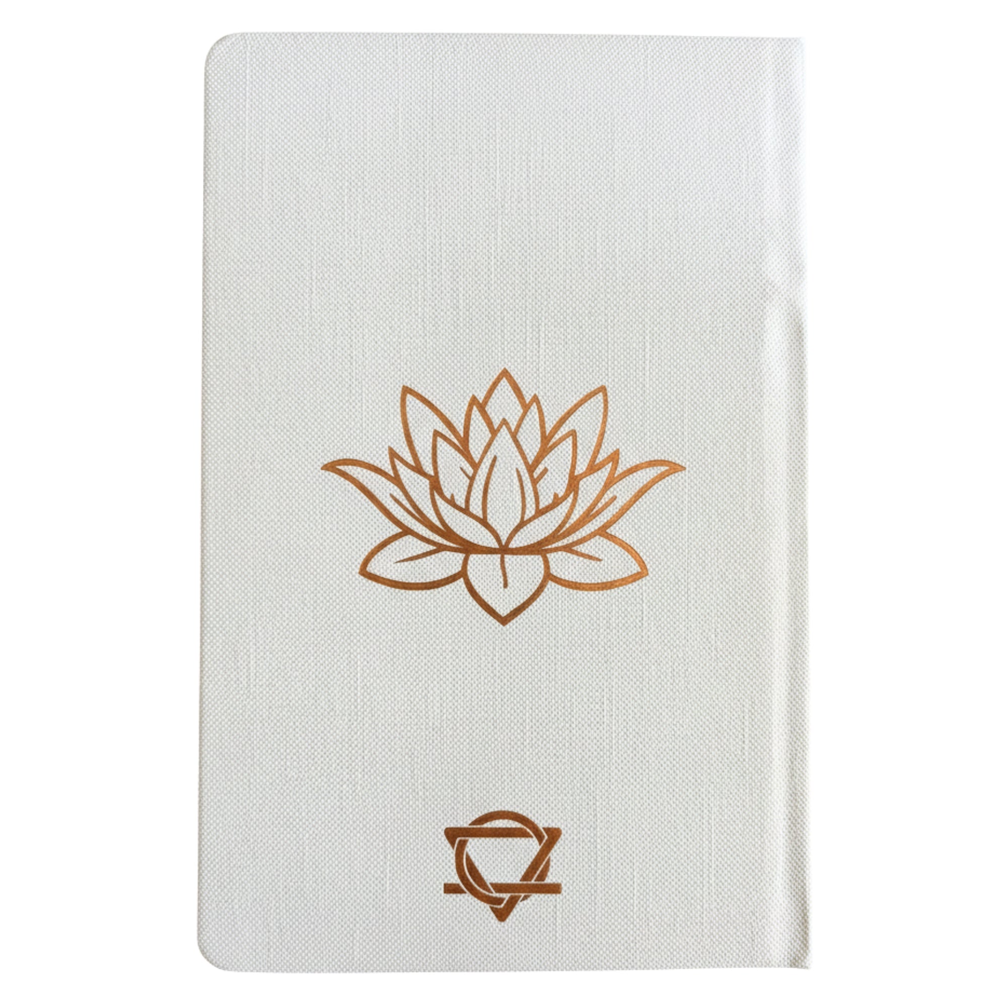 White and Rose Gold Wellbeing Journal - 120 pages - Tree of Life