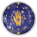 Offering Plate - Hamsa Midnight Blue