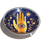 Offering Plate - Hamsa Midnight Blue
