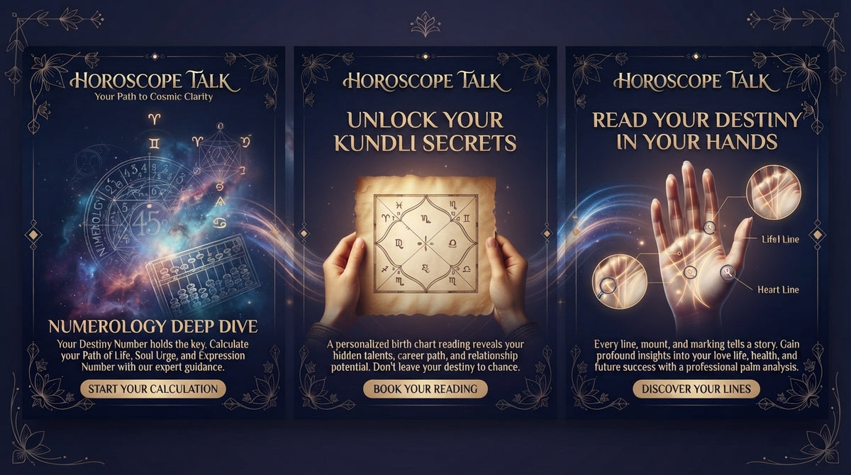 The Complete Self-Discovery Package: Birth Chart, Numerology & Palm Reading