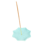 Blue Mandala Ceramic Incense Holder Plate