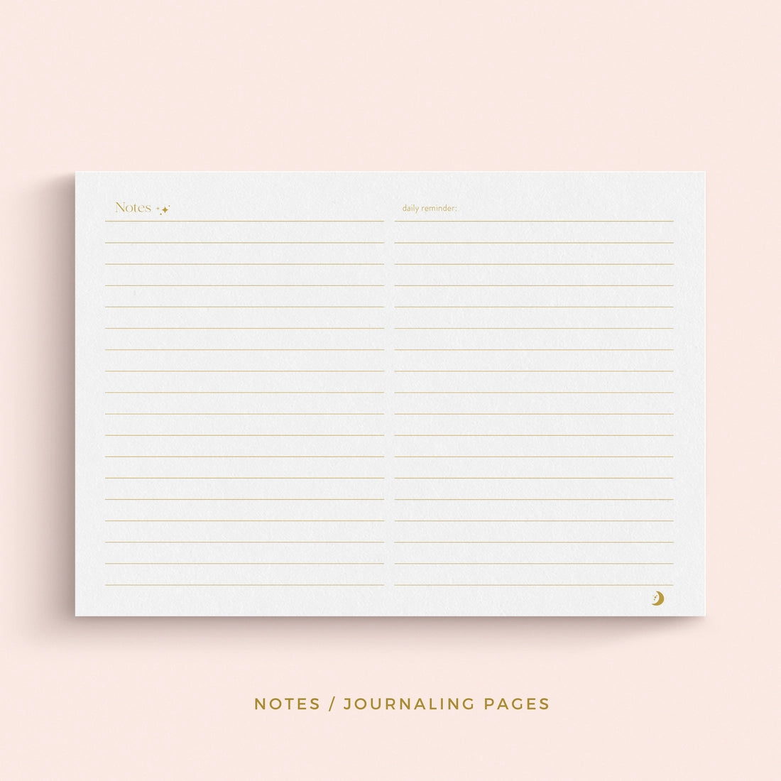 Aura Moon Journal (Undated)