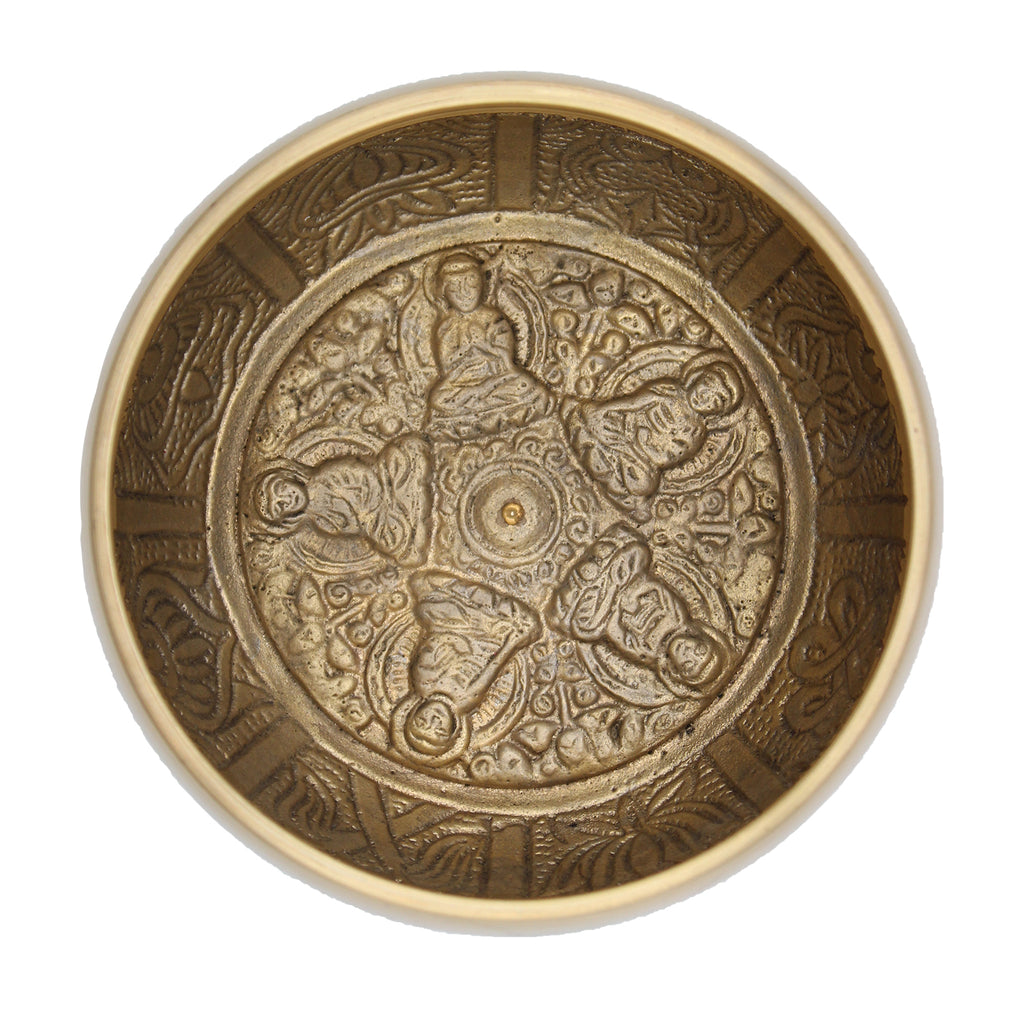 Five Buddha Singing Bowl