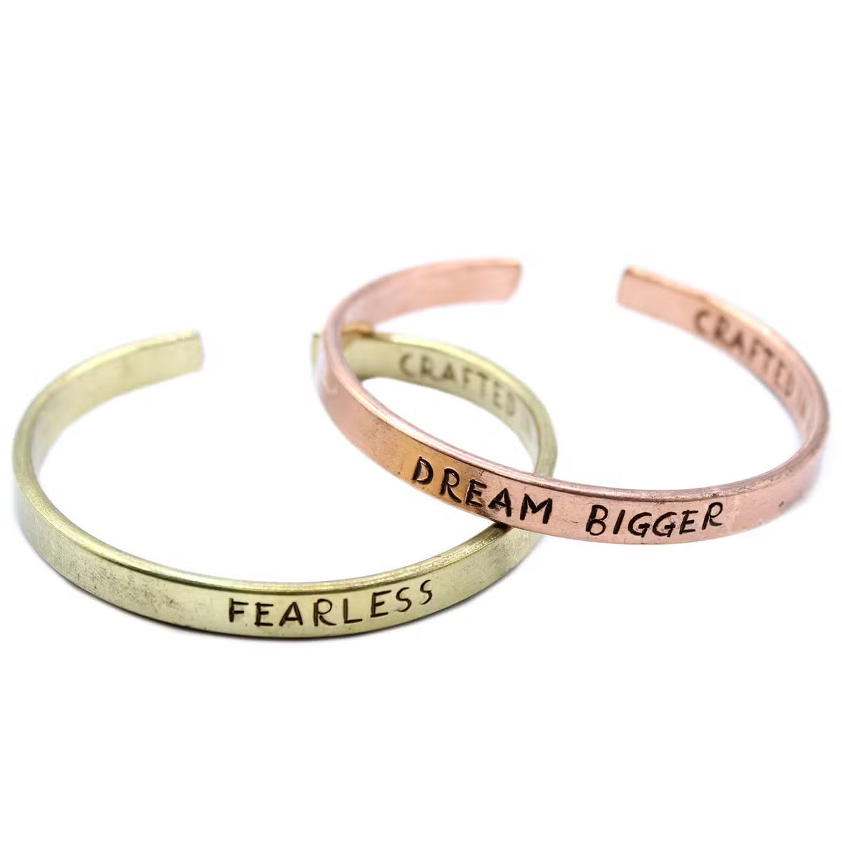 Inspiration Bracelet - Solid Copper