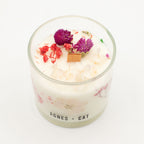 Agnes + Cat Extra Large Crackle Soy Candle - Roses of Sawrey