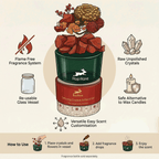 Hop Hare Diffusing Crystals & Floral Set - The Lovers