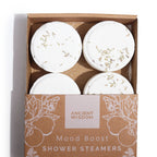 Set of Zen Shower Steamers - Therapy Wellness Gift Set - Mood Boost