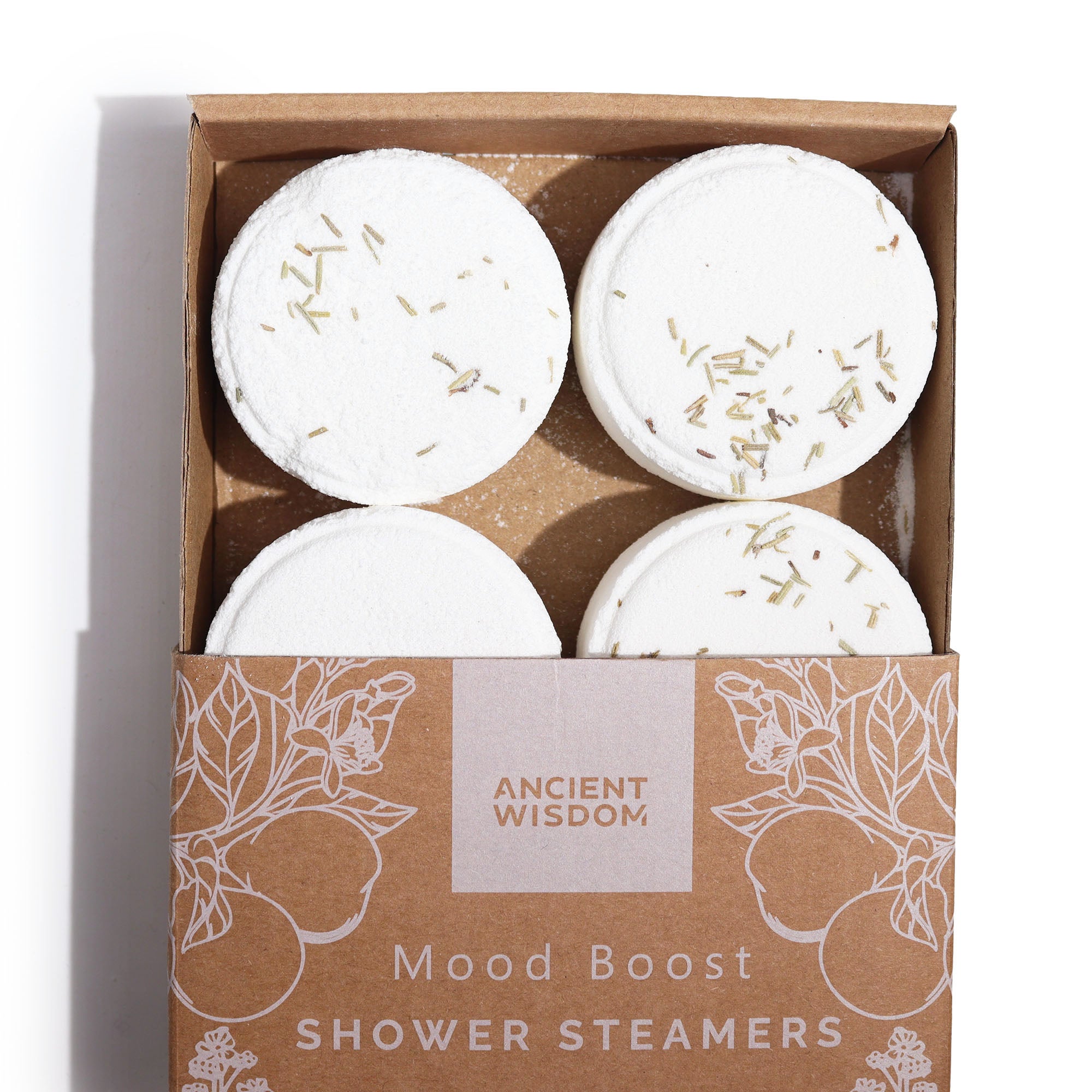 Set of Zen Shower Steamers - Therapy Wellness Gift Set - Mood Boost