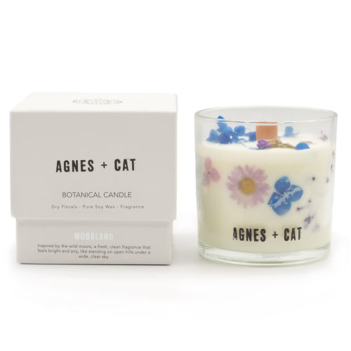 Agnes + Cat Extra Large Crackle Soy Candle - Moorland