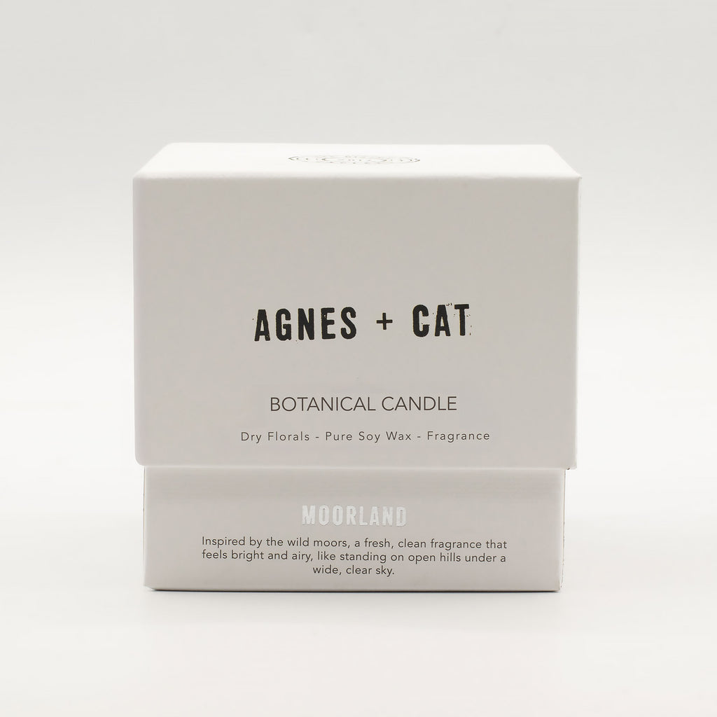 Agnes + Cat Extra Large Crackle Soy Candle - Moorland