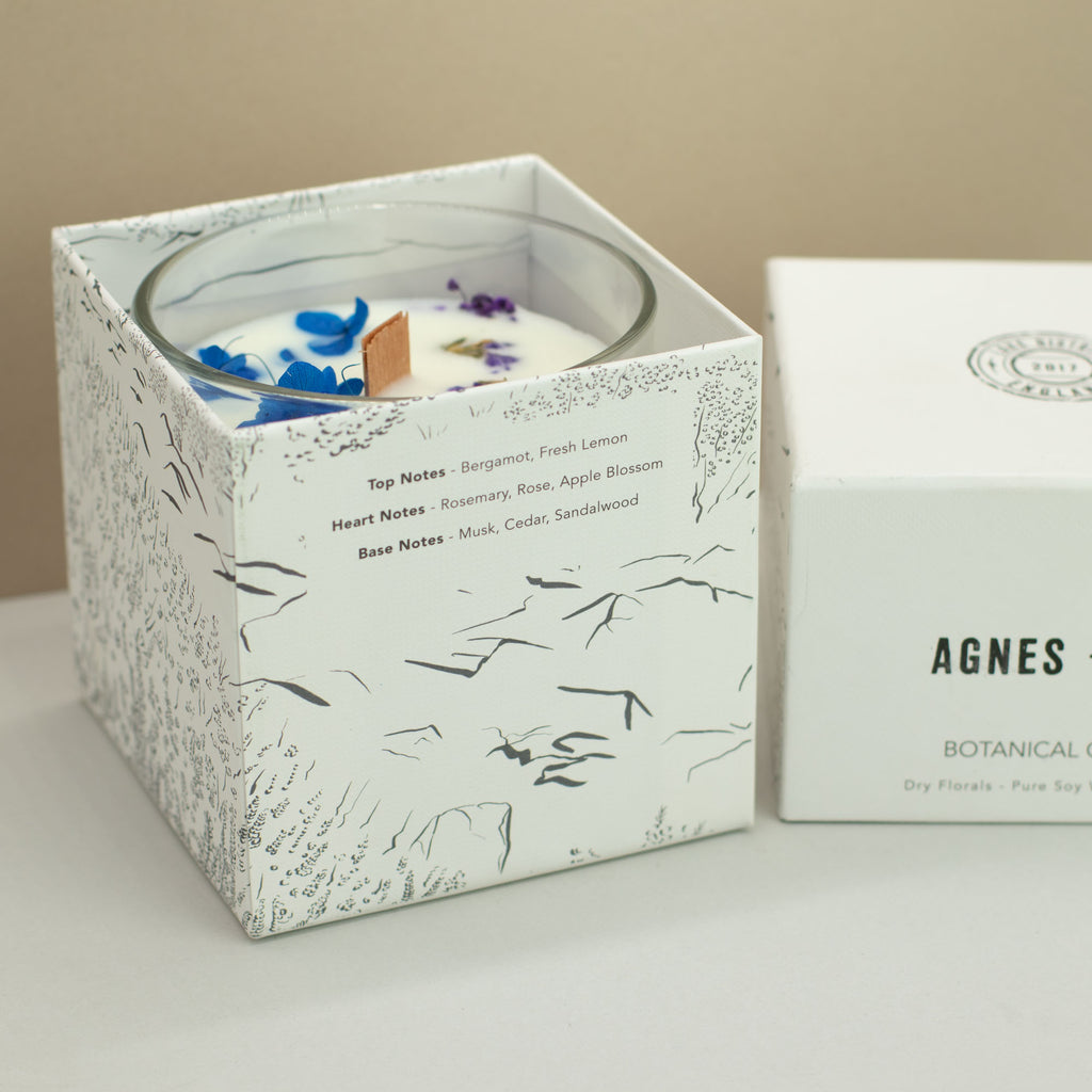 Agnes + Cat Extra Large Crackle Soy Candle - Moorland