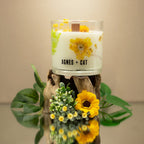 Agnes + Cat Extra Large Crackle Soy Candle - Rydal Oudh