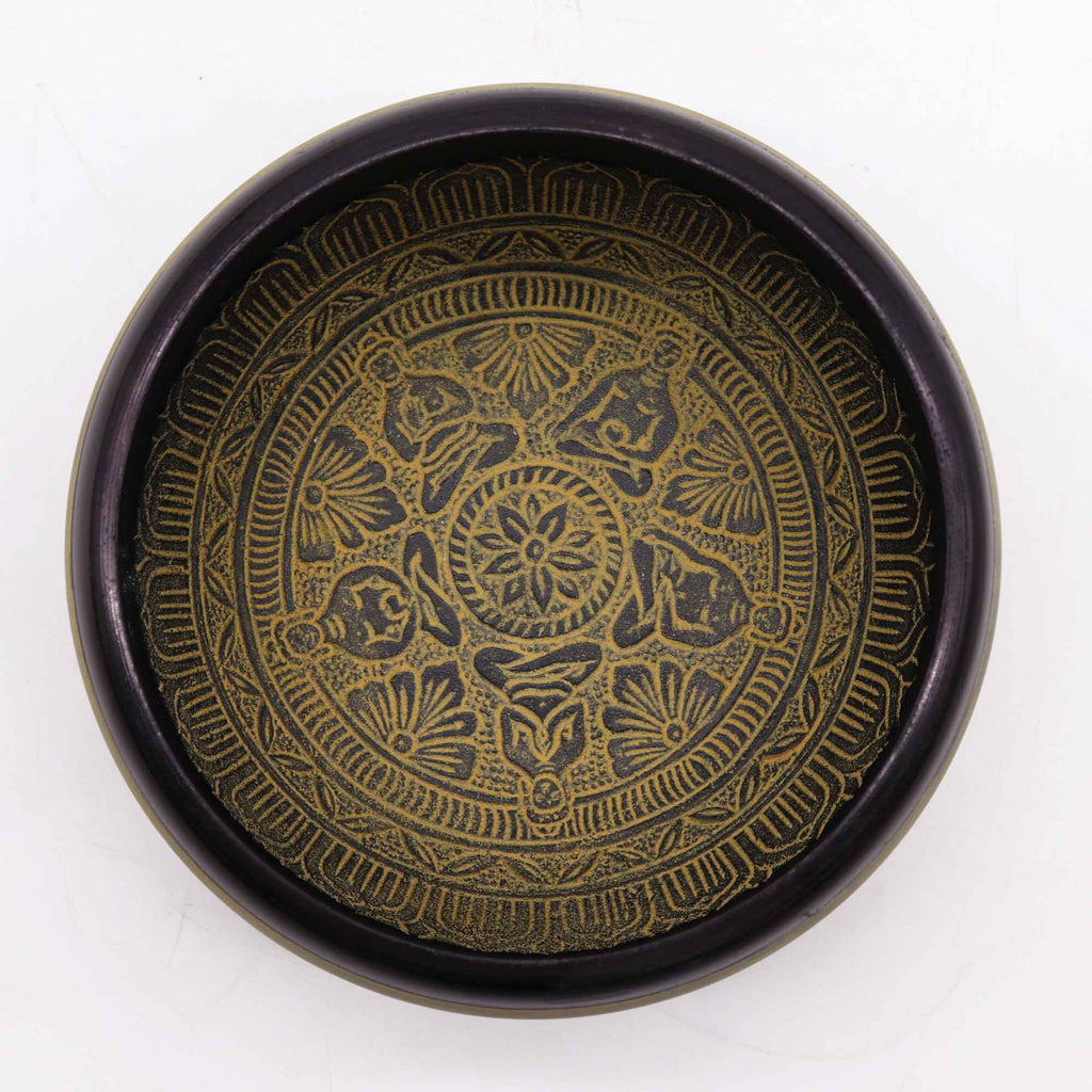 Earth Power Singing Bowl - Mantra Five Buddha - 16cm