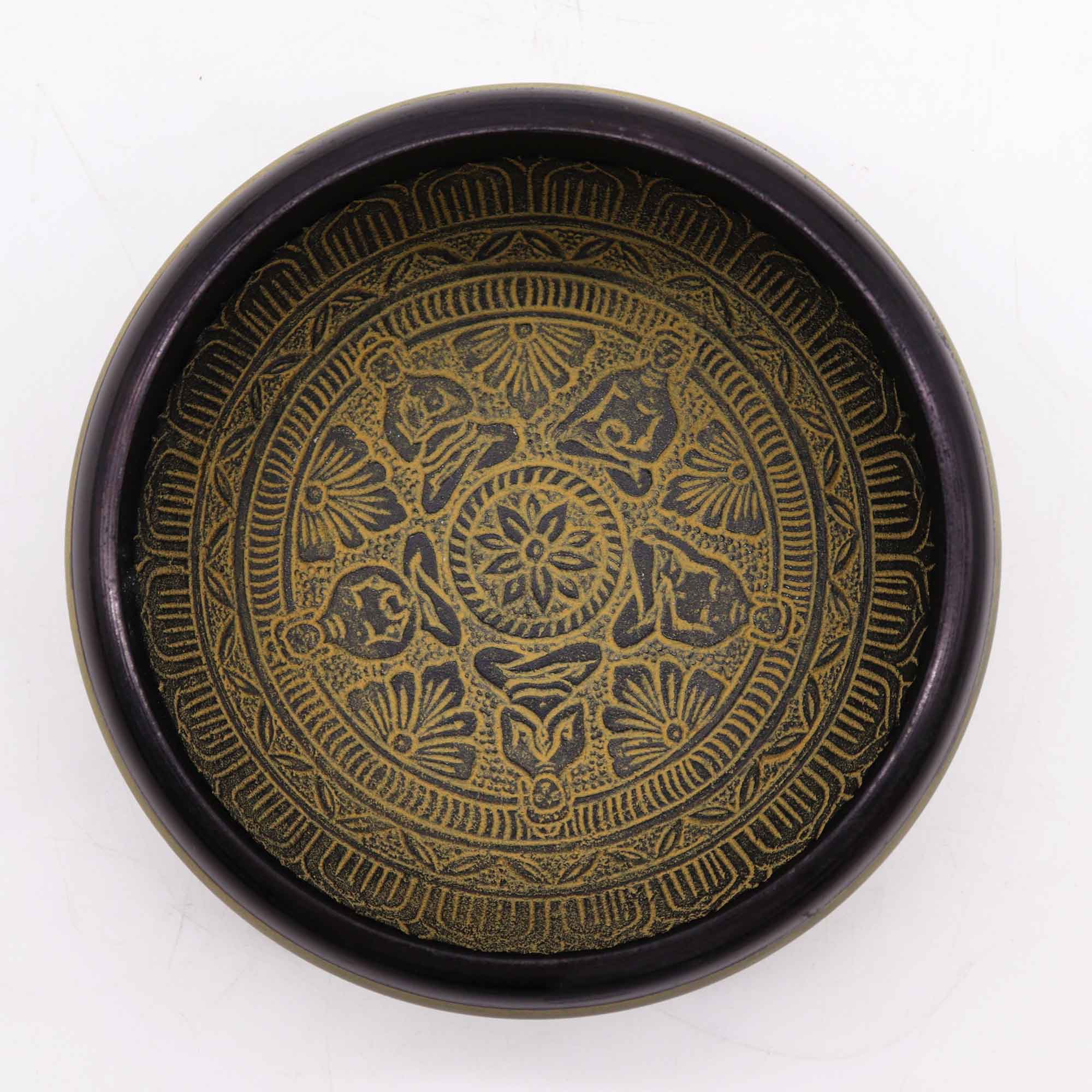 Earth Power Singing Bowl - Mantra Five Buddha - 16cm