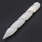 Selenite Spiral Wands