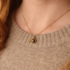 Dainty Tigers Eye Necklace