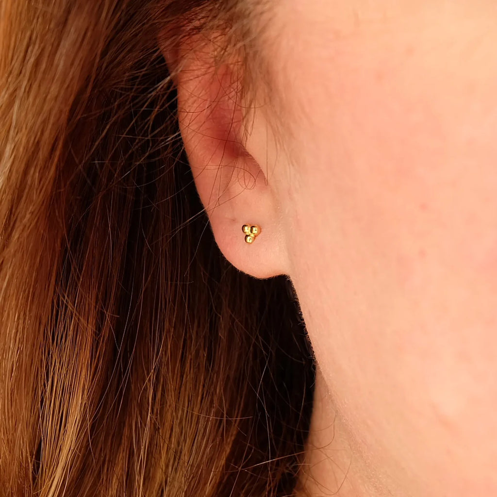 Trinity Stud Earrings