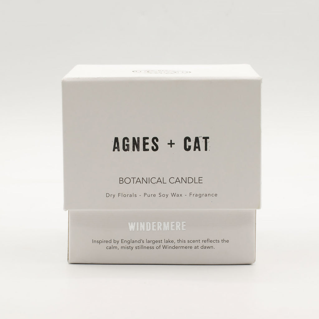 Agnes + Cat Extra Large Crackle Soy Candle - Windermere