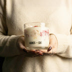 Agnes + Cat Extra Large Crackle Soy Candle - Windermere