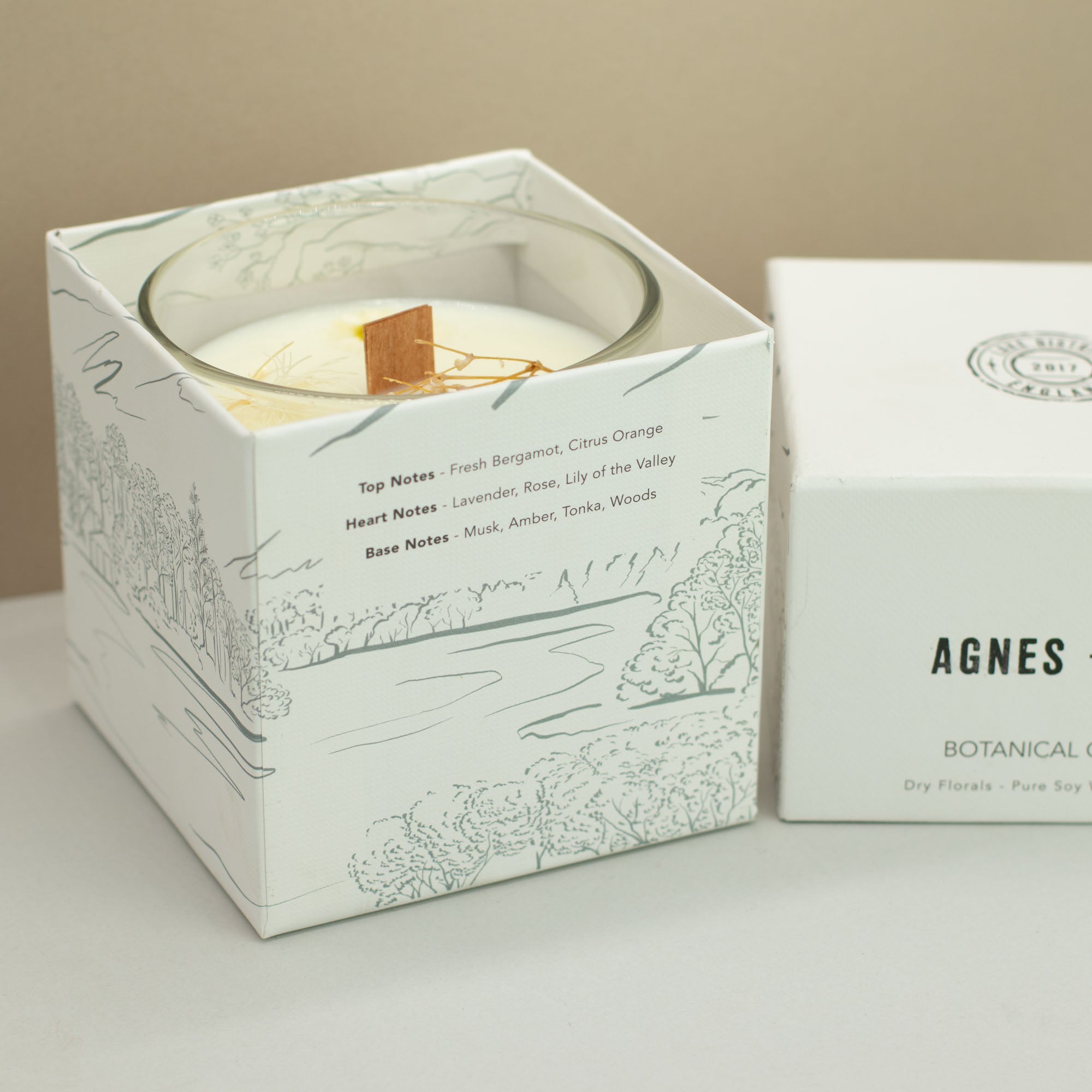 Agnes + Cat Extra Large Crackle Soy Candle - Windermere
